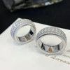 Custom-Designed Hip-Hop Iced-out Sterling Silver 925 Men′s High-End Rotary Jewelry Moissanite and Diamond Ring 7