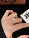 18K Real Gold Round Lab Grown Diamond 1.08ct Solitaire Halo Custom Jewelry Women Wedding Engagement Rings 7