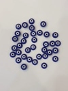 Round Shape Loose Mother of Pearl Devil Eye Shell Beads for Jewelry Making 2