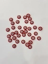 Round Shape Loose Mother of Pearl Devil Eye Shell Beads for Jewelry Making 7