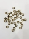 Round Shape Loose Mother of Pearl Devil Eye Shell Beads for Jewelry Making 5