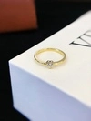 Fine Jewelry 18k Yellow Gold 0.2ct Heart Lab Grown Diamond Rings bubble style for Women engagement gift 2