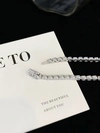 Wholesale 1mm 3mm Moissanite Tennis Chain 925 Sterling Silver Round Diamond Tennis Bracelet Hot Sale Women Men 4