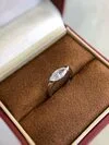 PT950 Marquise Cut Lab Grown Diamond Engagement Ring Solitaire Luxury Unisex Wedding Gift 2