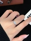 PT950 Marquise Cut Lab Grown Diamond Engagement Ring Solitaire Luxury Unisex Wedding Gift 4