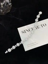 18k Lab-Grown Diamond Tennis Chain Sunflower Bracelet 2mm-6.5mm HPHT IGI Certified Classic FIne Jewelry for Unisex 2