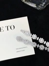 18k Lab-Grown Diamond Tennis Chain Sunflower Bracelet 2mm-6.5mm HPHT IGI Certified Classic FIne Jewelry for Unisex 7
