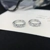 Cuff Huggies Earrings Pave Round Diamond 18k Gold Earrings 14K Gold Huggie Hoop Earrings 1
