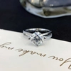 Custom 1.57 Carat Diamond Ring CVD Lab Diamond Fashion Engagement Wedding Ring 2