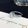 Custom 1.57 Carat Diamond Ring CVD Lab Diamond Fashion Engagement Wedding Ring 1