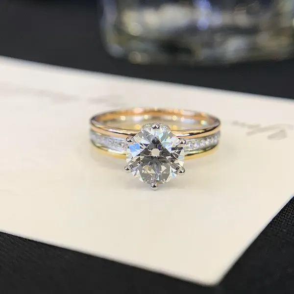 Bulk Lab Grown Diamond Solitaire Customized Fast Delivery 4