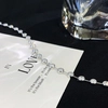 Factory OEM Custom Fashion Hiphop White Round Lab Diamonds Tennis Bracelet with 18K Gold Women Fine Jewelry 4