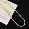 Fine Jewelry 14k yellow gold Iced out Chains Round Lab created Diamond  Clustered Bubble Shape Necklace 1