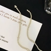 Fine Jewelry 14k yellow gold Iced out Chains Round Lab created Diamond  Clustered Bubble Shape Necklace 2