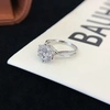 Fine Jewelry 14K 18K Gold Prong Set 0.838ct Lab Diamond Engagement Wedding Ring for Women 2