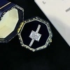 1.27ct Radiant Crushed Ice Cut Diamond Rings 18k White Gold Fine Jewelry Radiant Cut Lab Diamond Ring 3