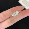 Solid 18K Yellow Gold 5 Prongs Setting VVS Lab Diamond Engagement Ring Fine Jewelry 1.62 CT Pear Lab Grown Diamond Ring 5