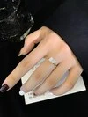 Solid 18K Yellow Gold 5 Prongs Setting VVS Lab Diamond Engagement Ring Fine Jewelry 1.62 CT Pear Lab Grown Diamond Ring 3