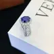 Comfortable Lab Gemstone Halo Ring Company 3
