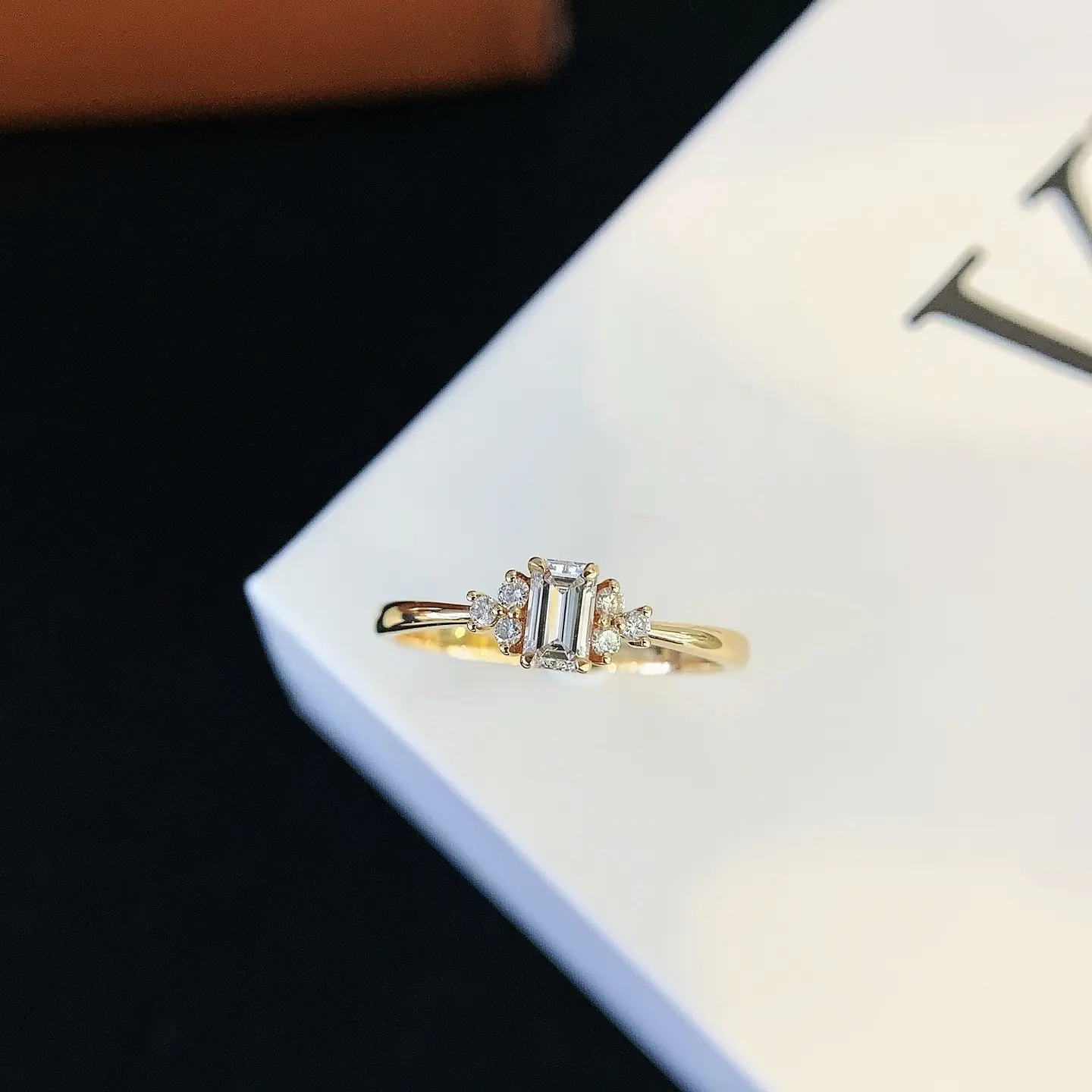 Engagement Ring 3 Stone Engagement Ring New Arrival 2