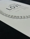 Full Ice Out Princess Cut Moissanite Stone Bracelet Sterling Silver 925 Tennis Bracelet Women Men Diamond Jewelry 925 Sterling Silver Bracelet 4