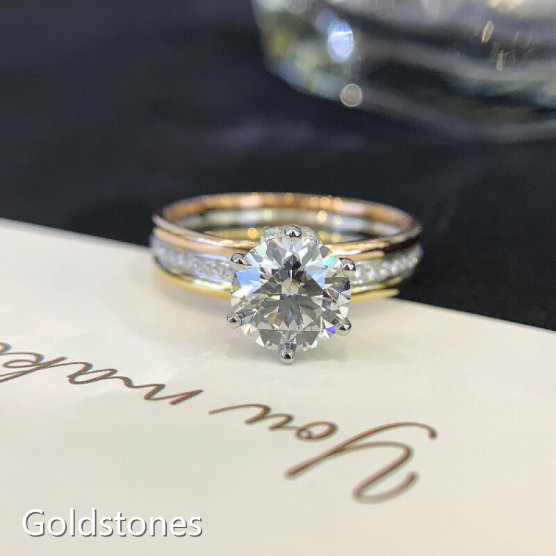 Oem & Odm Lab Grown Solitaire Diamond Ring at Sale
